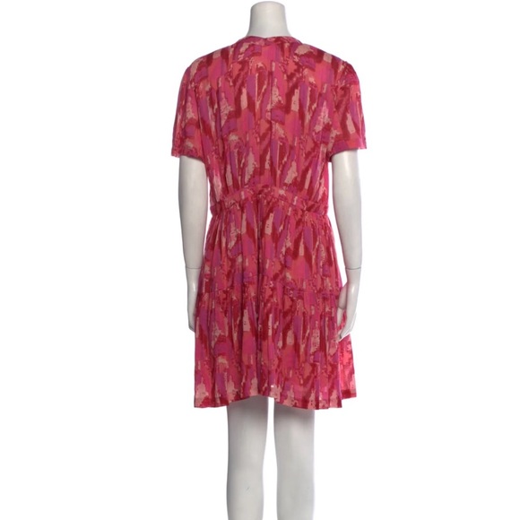 BA&SH Rose Pink Talia Dress - Size 3 = Large / L Size BASH - Picture 16 of 17